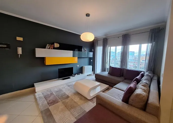 Stylish 1-bedroom Tirana